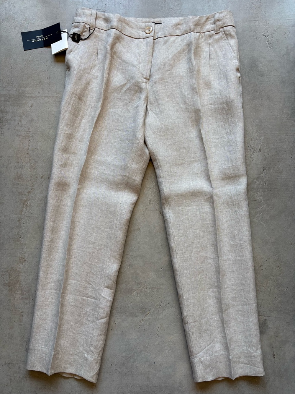 NWT MaxMara Weekend Linen Trouser